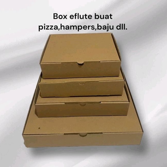 

Box eflute polos pizza,hampers & baju