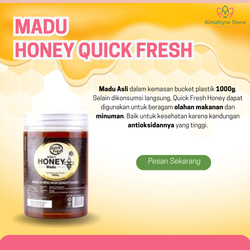 

MADU MURNI ASLI QUICK FRESH HONEY 1 KG