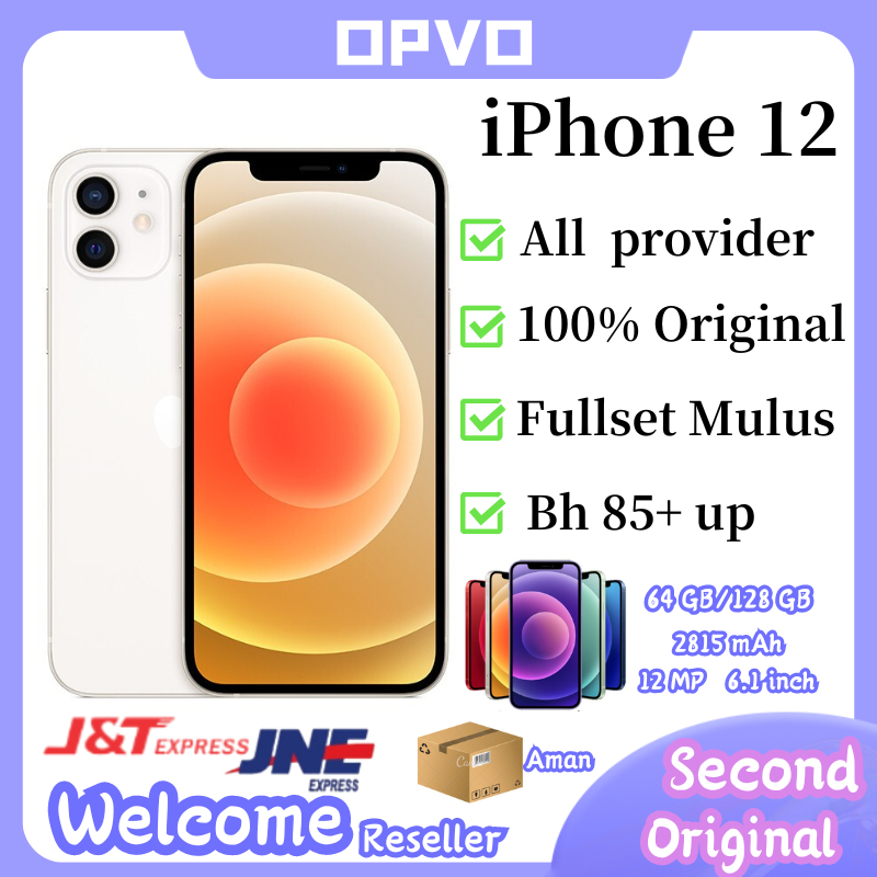 Hp IPHone handphone 12 / 12 Pro / 12 Pro Max second /256GB/128GB/64GB IMEI Terdaftar BeaCukai  Secon