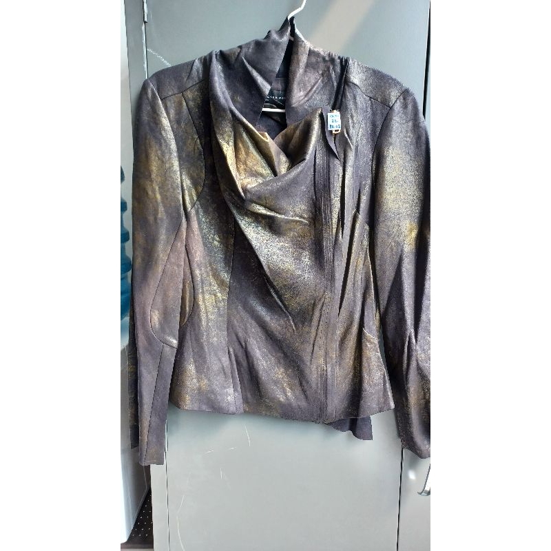Jaket kulit unik size M