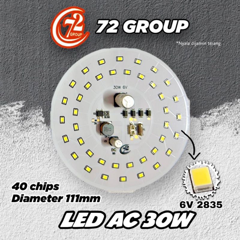 MESIN Lampu LED AC 30W