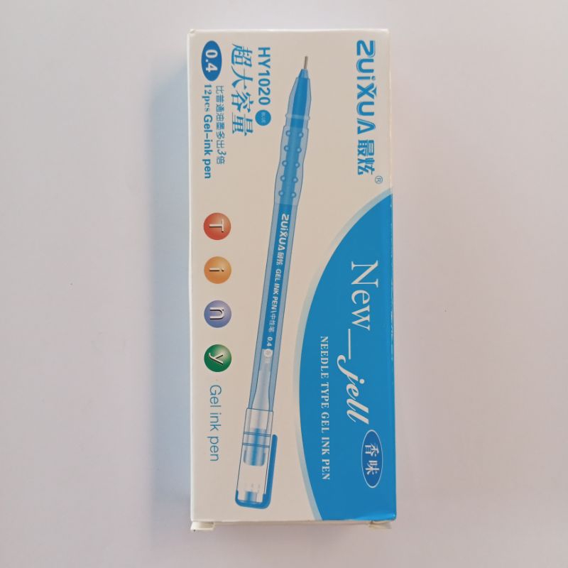 

Pen gel Zuixua biru (12pcs)