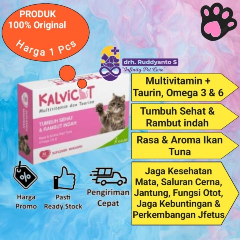Kalvicat multivitamin kucing