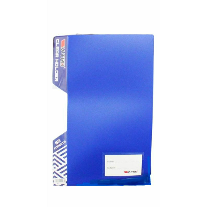 

MAP DISPLAY / CLEAR HOLDER / BOOK DISPLAY isi 20 sheet warna biru