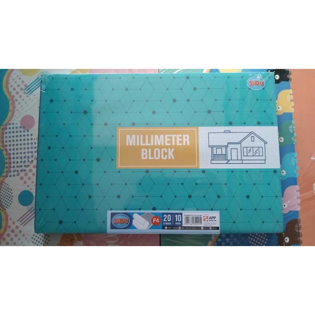 

Buku Gambar Milimeter Blok Ukuran F4 (1Pak)