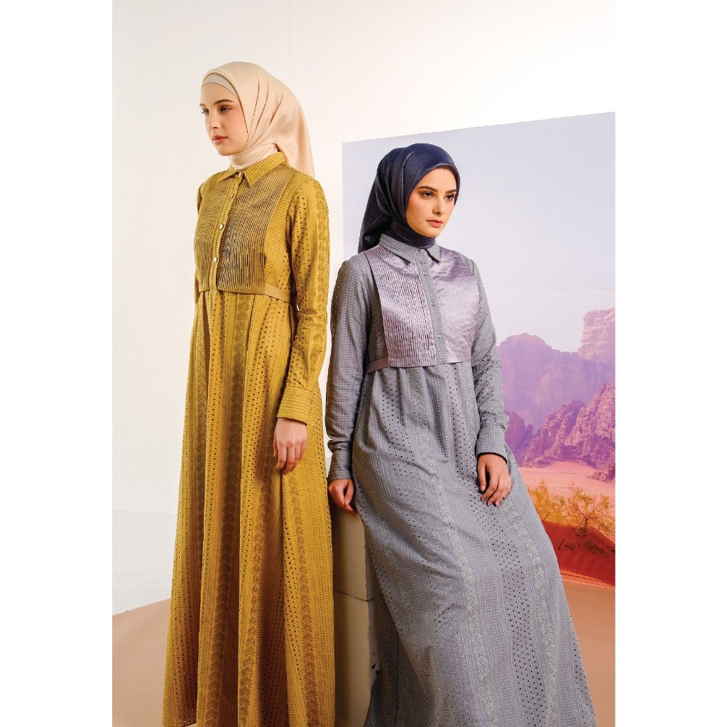 Shafira - Leandra Dress I Gamis Panjang Muslim Wanita