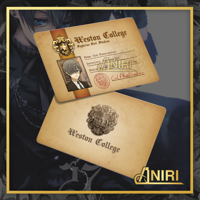 

ID Card Anime Black Butler