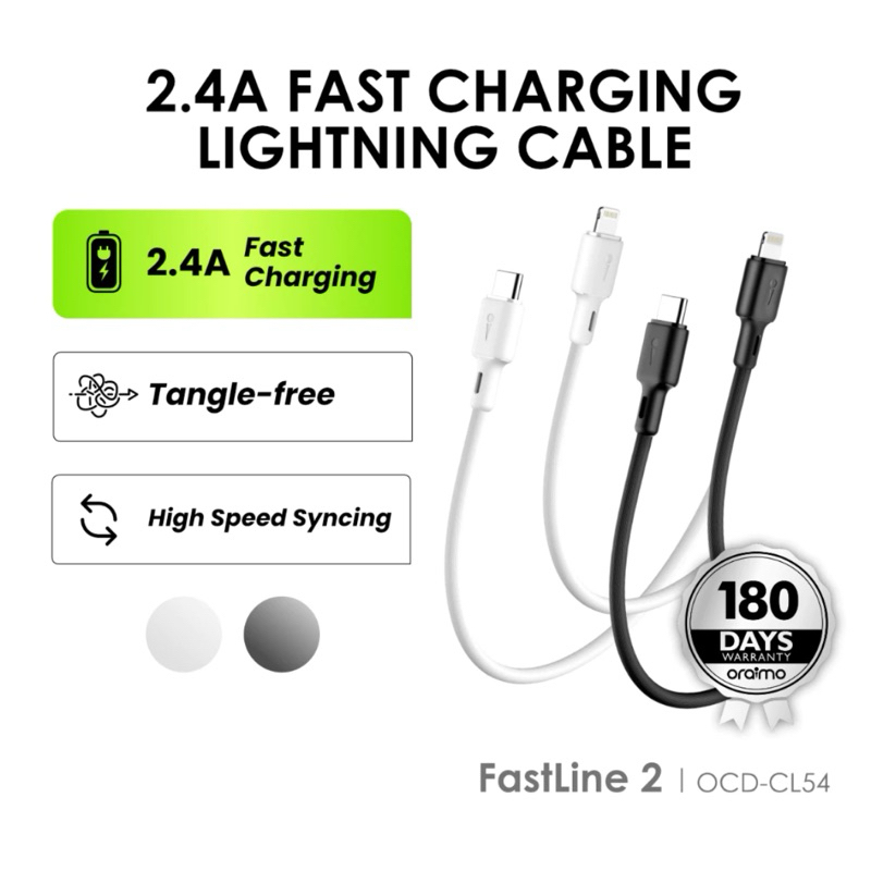 Kabel Data ORAIMO Type-C to Lightning OCD-CL54
