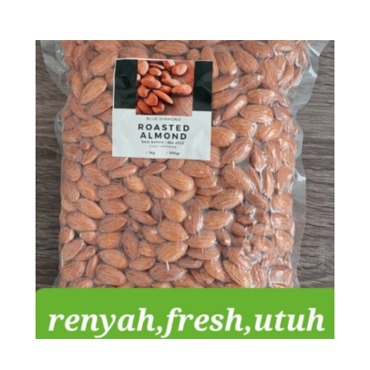 

roasted almond kacang almond panggang 250gr