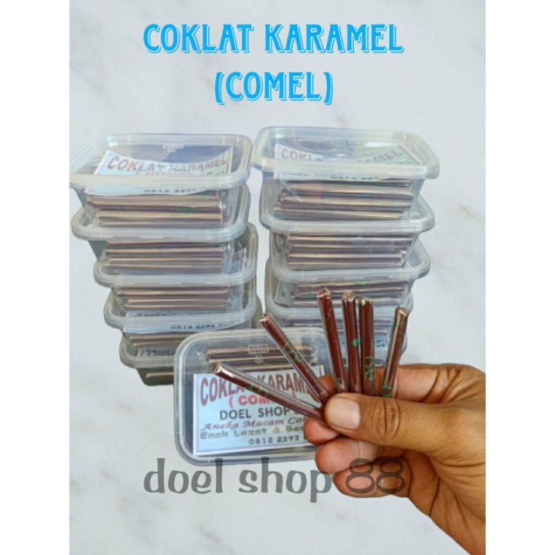 

coklat karamel ( comel ) 1 cup /40 batang