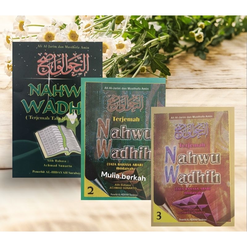 buku terjemah nahwu wadhih 3 jilid