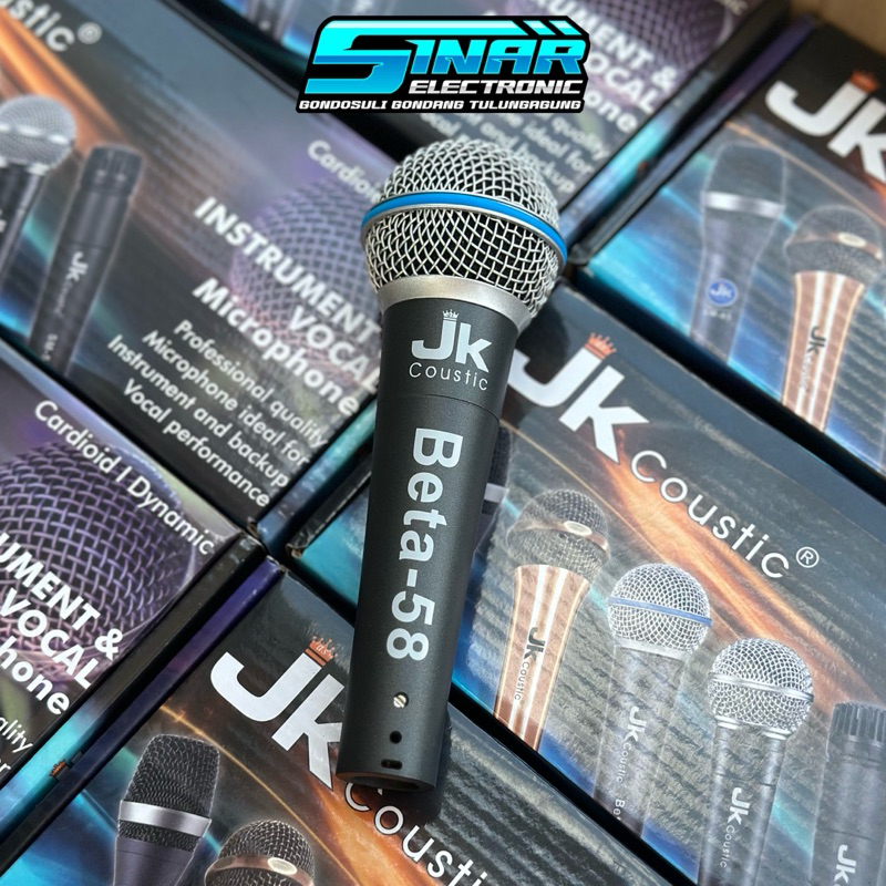 Microphone Mic JK Coustic Beta-58 Original