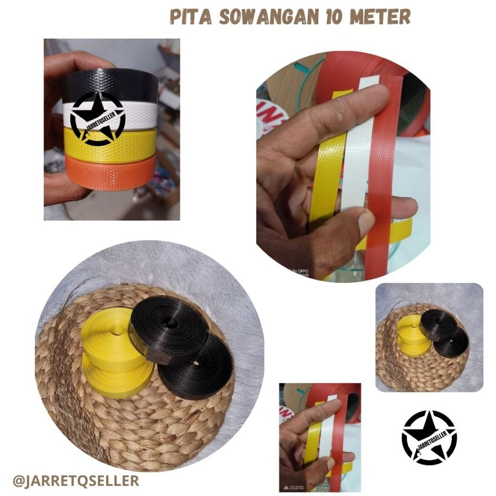 🆕 Tali Peti Sendaren Layangan || Tali Peti Tipis || Pita Sawangan Layangan Tipis || Pita Sowangan 10
