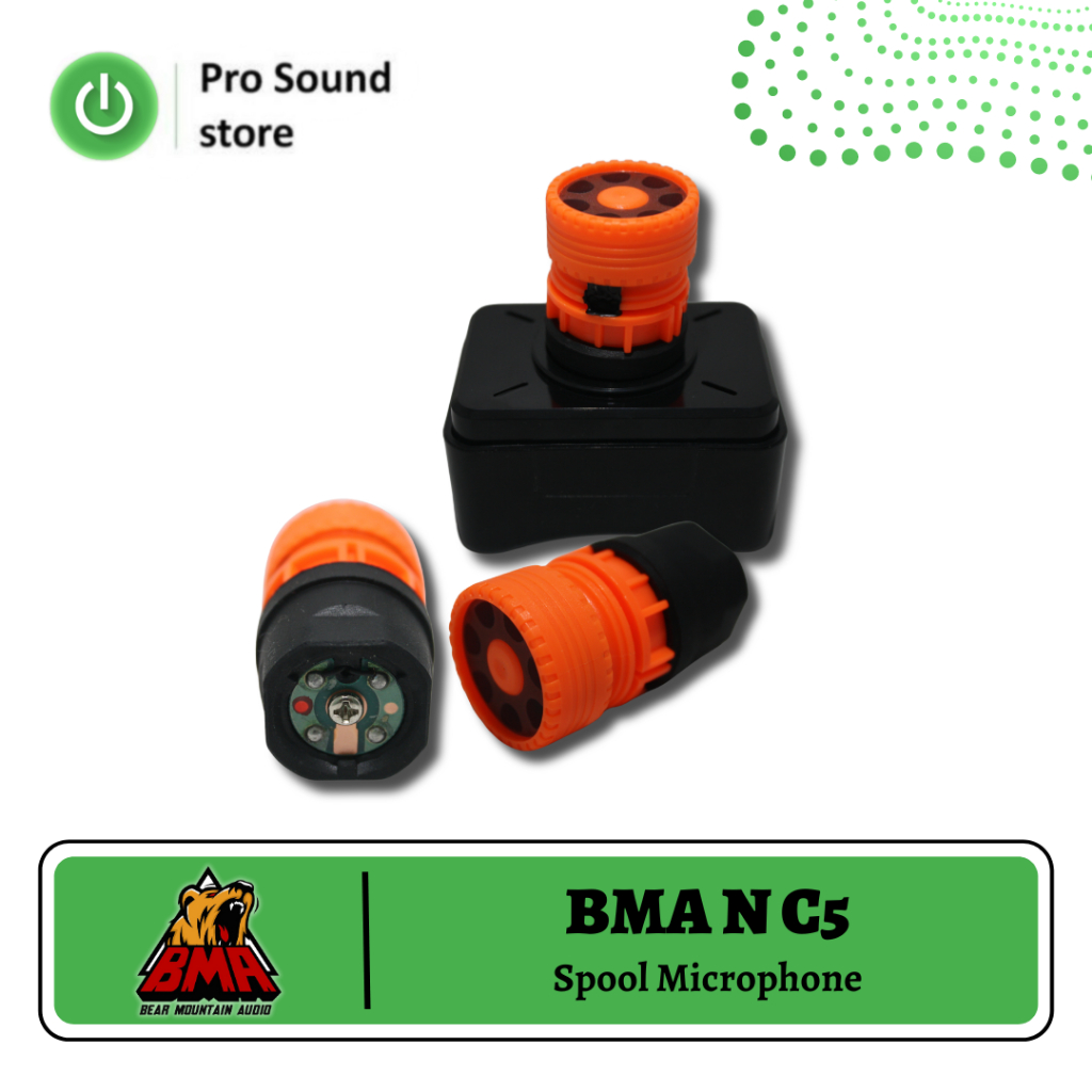 Spul Mic BMA N C5 / Spool Microphone / Cartridge / Spull / Spoel