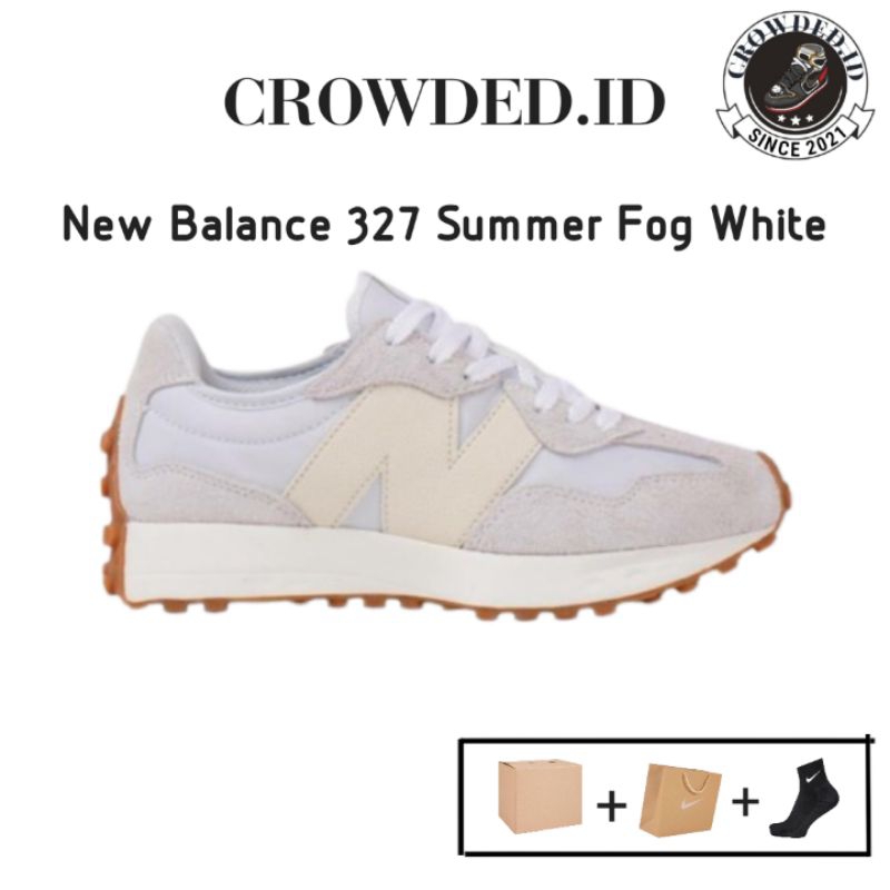 ( CWD ) NB 327 Summer Fog White Original 100% BNIB