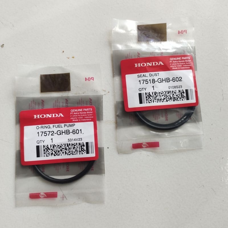 SEAL oring fuel pump KOMPLIT Genio Beat New street Vario PCX ADV Sonic GTR 17572-GHB-601 17518-GHB-6