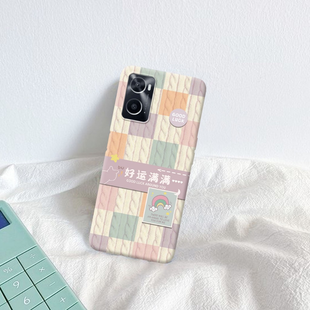 (FL01) Case Oppo A76 Oppo A96 Softcase Macaron Protect Camera Silikon Tpu