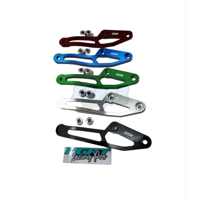 dudukan kenalpot super cobra ninja rr NGRT / bracket hanger knalpot jomblo ninja rr NGRT