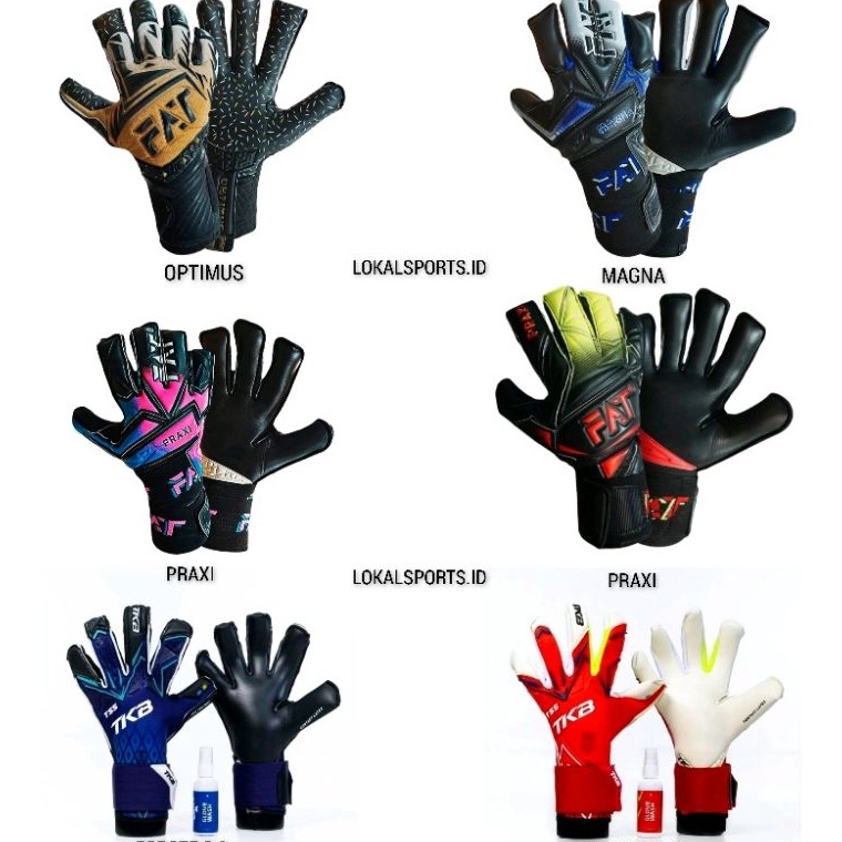 KODE X88I READY SARUNG TANGAN KIPER FAT VENOM PRAXI P CUT  TKB FORSTE 3 WICKED  TKB FORSTE 3 EASTRE 