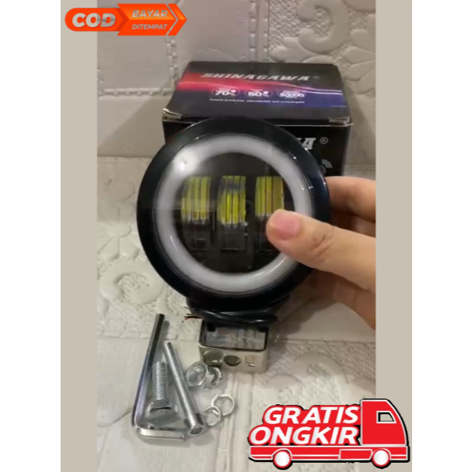 LAMPU TEMBAK SOROT LED DAYMAKER 3 MATA TERMURAH TERLARIS