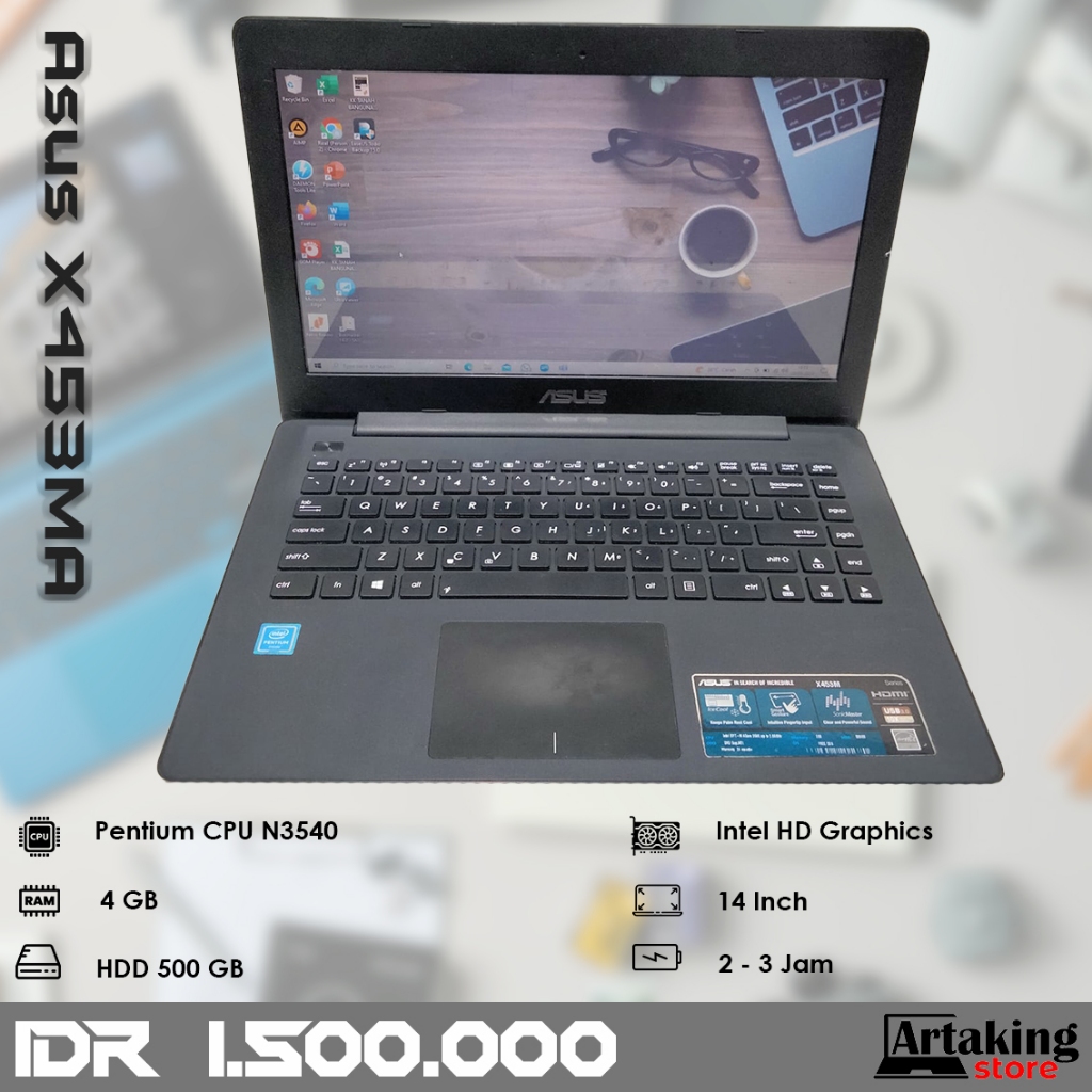 Asus X453MA - Ram 4 gb - Murmer