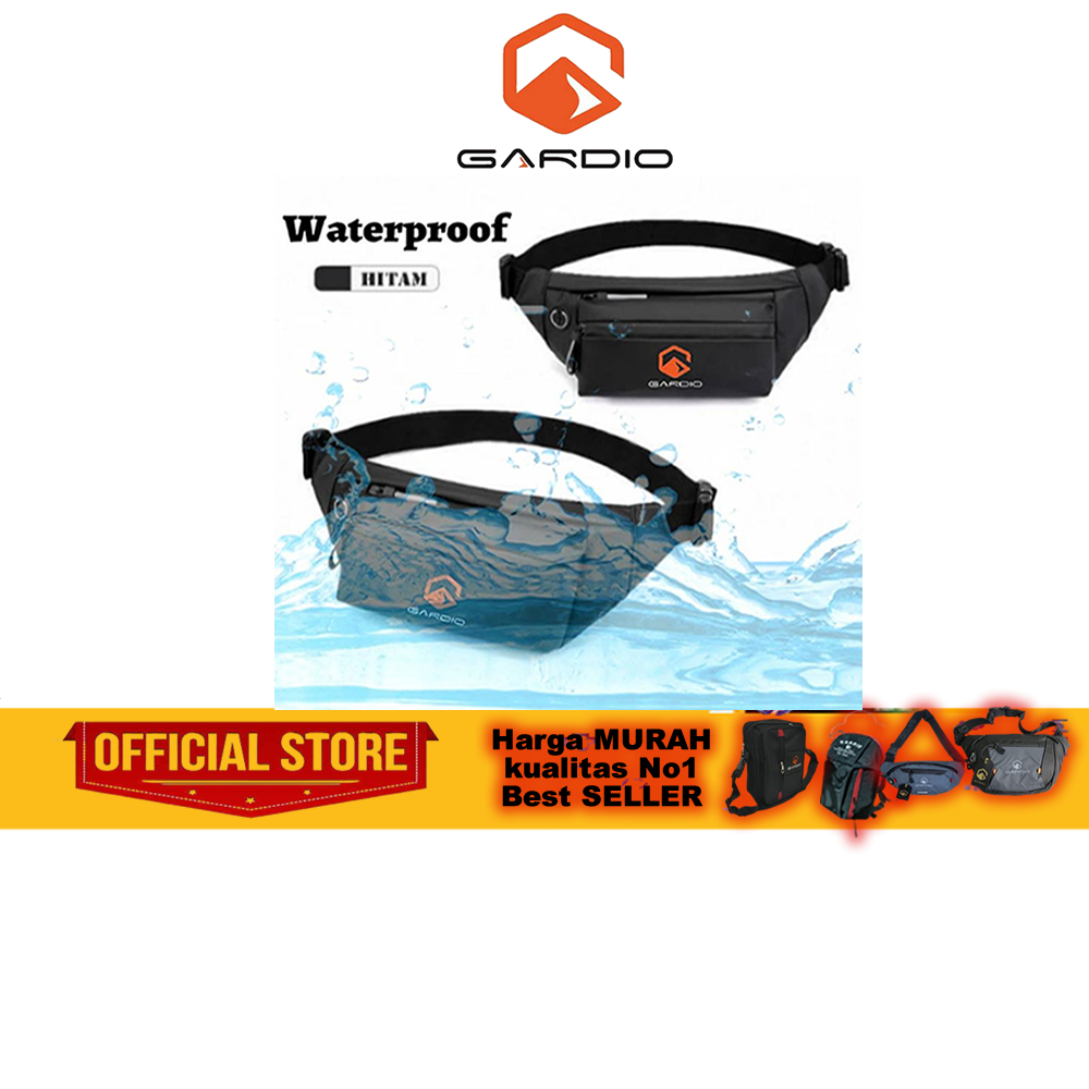 tas selempang gardio pincuk waterproof