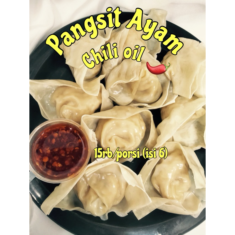 

Pangsit Ayam Chili Oil