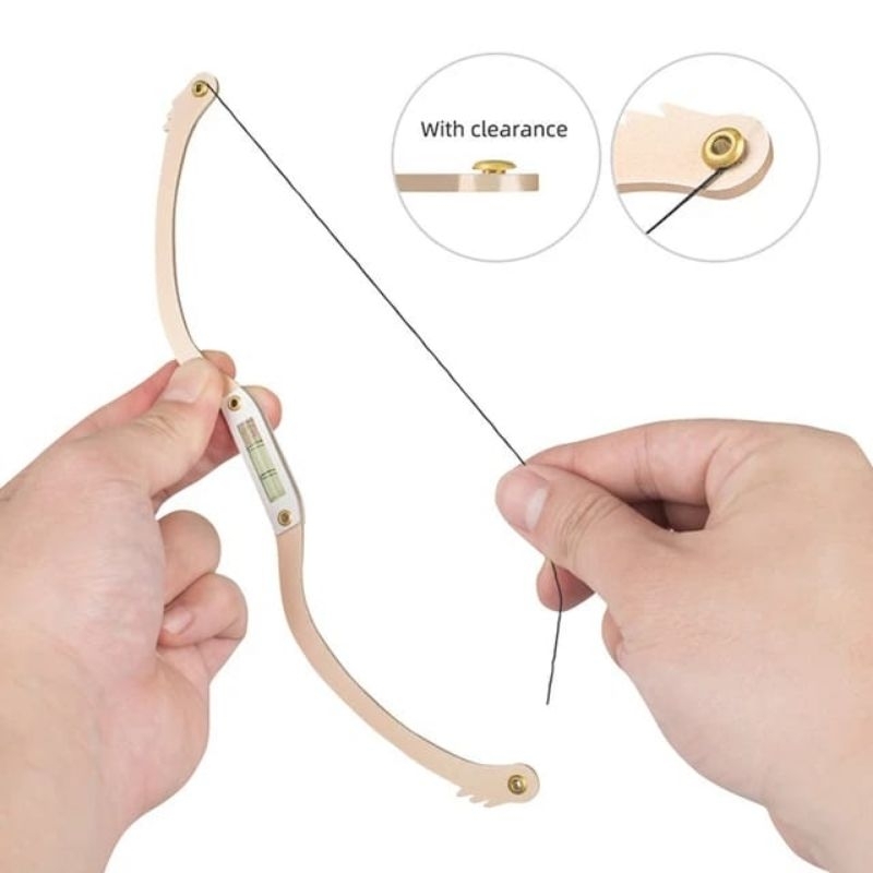 

gk Penggaris Alis Bead Mapping Ruler Warna Hitam/Silver/Gold