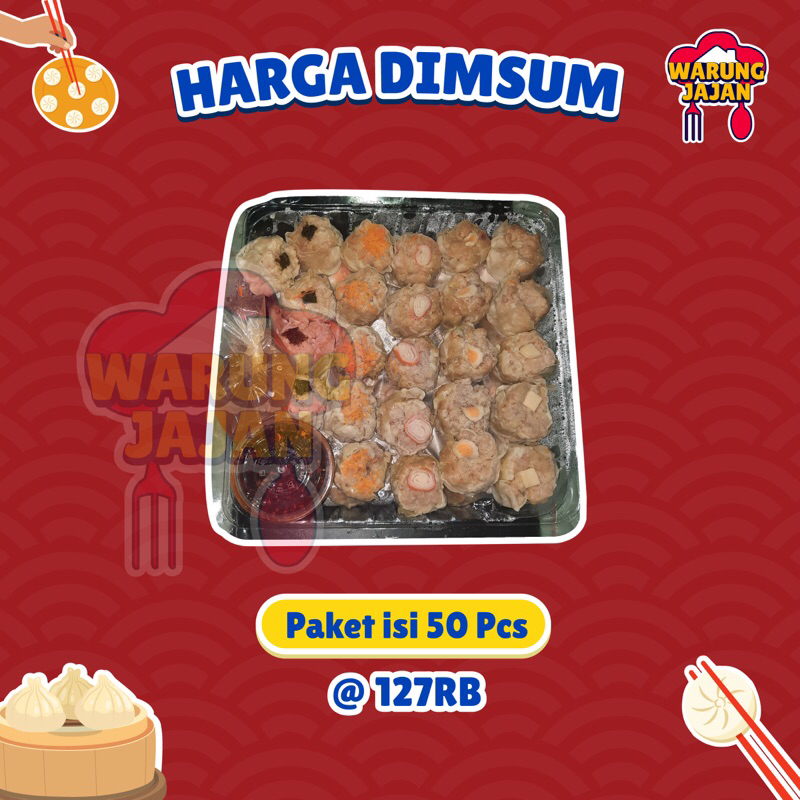 Dimsum Frozen 50pcs
