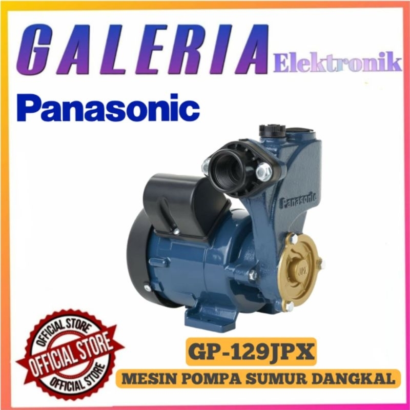 MESIN POMPA AIR SUMUR DANGKAL MANUAL PANASONIC GP-129JPX | GP-129 JPX
