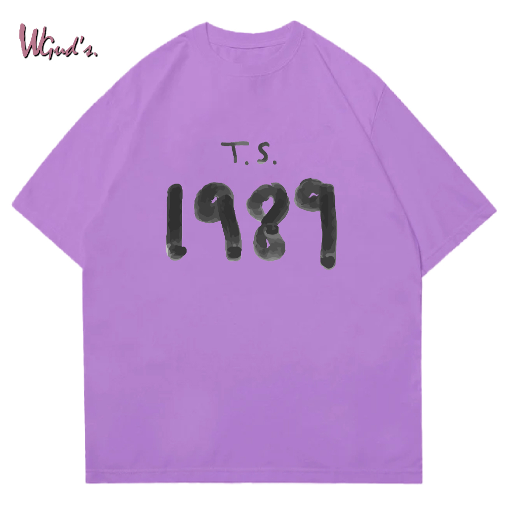 WGUD'S Cotton Combed 30S T-shirt T.S. 1989 [sablon DTF] Unisex Pria & Wanita *PREMIUM QUALITY*-LILAC