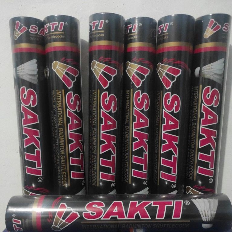 KODE E15O SHUTTLECOCK SAKTI HITAM SHUTTLECOCK BIMA SAKTI KOK BULUTANGKIS BOLA BADMINTON COCK SAKTI s