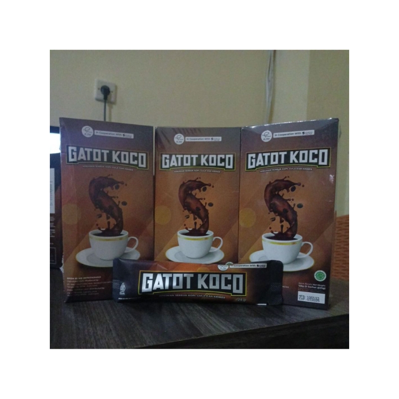 

KOPI GATOT KOCO MINUMAN SERBUK KOPI, GULA DAN KRIMER
