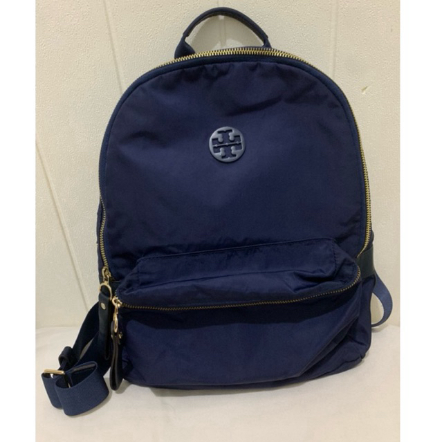 Preloved ‼️ Tas Ransel Tory Burch TB Tilda Nylon Backpack GHW Branded Authentic