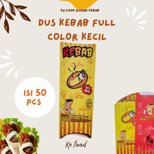 

Termurah DUS KEBAB FULL COLOUR KECIL KEMASAN KEBAB 5 PCS PACK