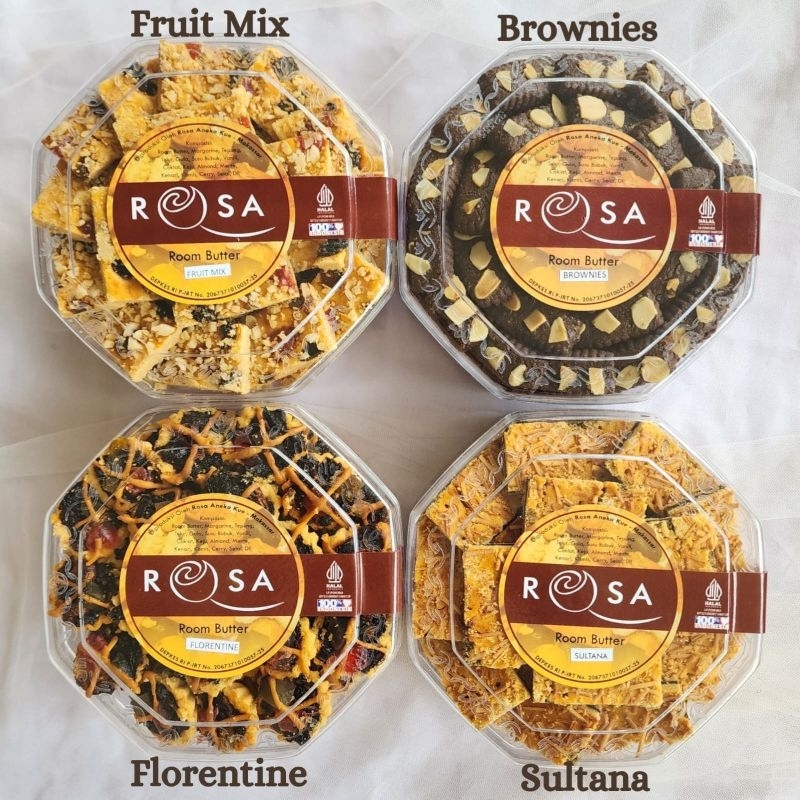 

❤(TANYAKAN STOCK SEBELUM CHEKOUT) KUE KERING ROSA 100% ORIGINAL DAN HALAL