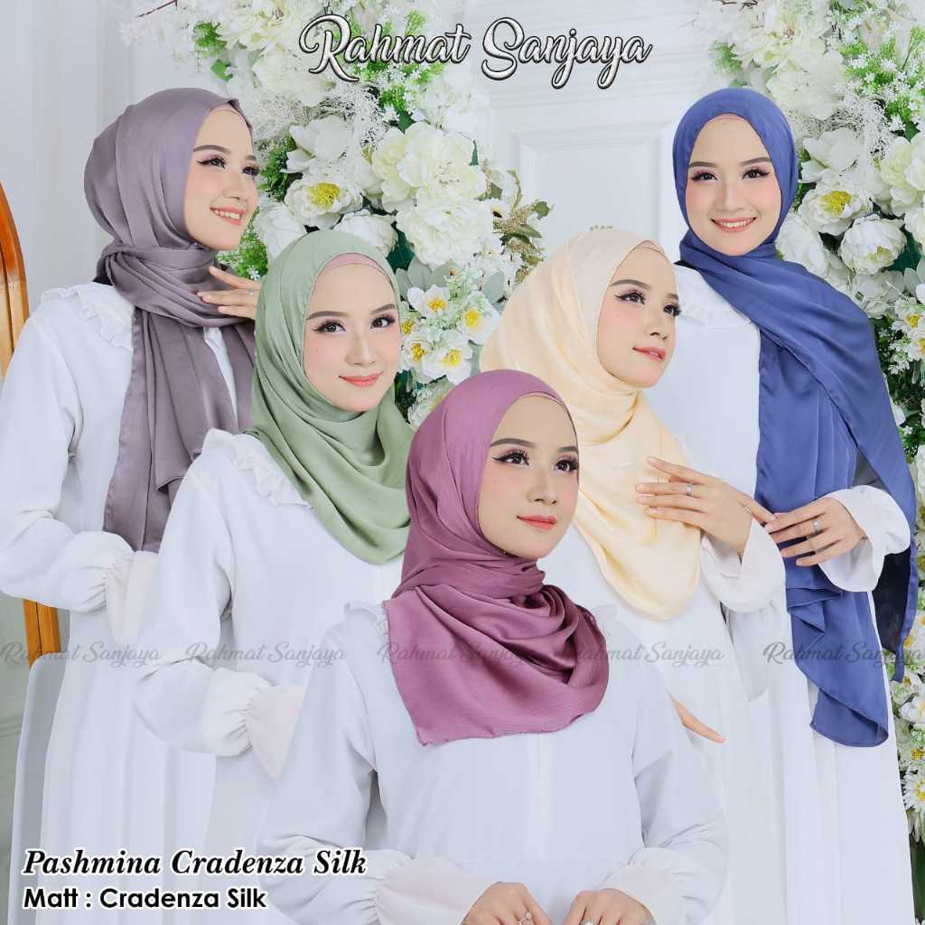 TERBARU..PASMINA GRADENZA SILK // PASMINA SILK GRADENZA ORIGINAL RAHMAT SANJAYA
