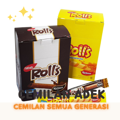 

NABATI ROLLS WAFER STICK MURAH