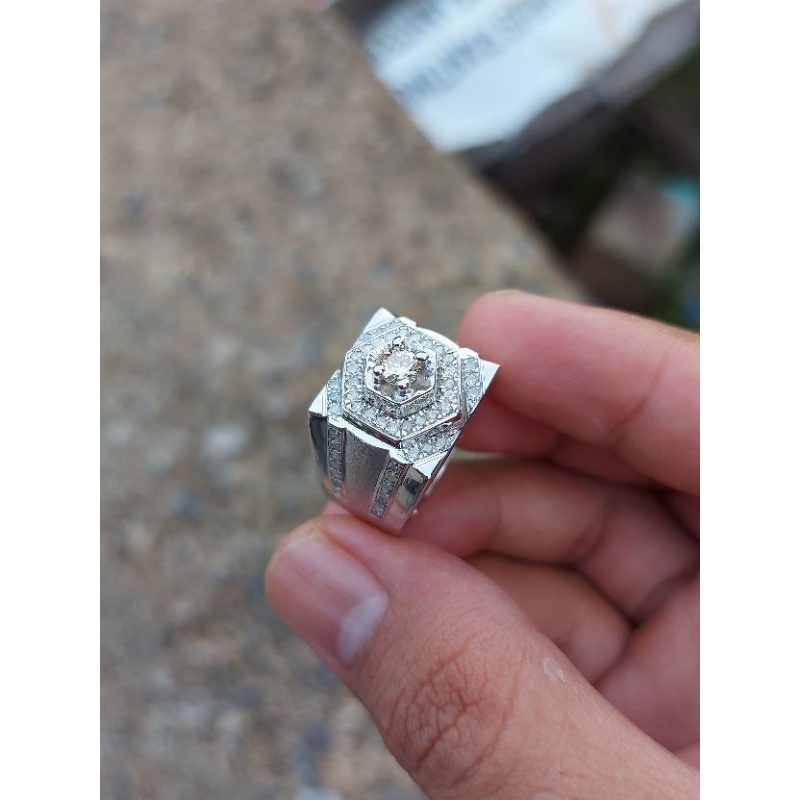 Cincin Berlian Pria Elegan