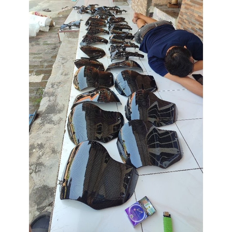 visor tiger revo tiger pece visor lampu depan tiger revo pece carbon