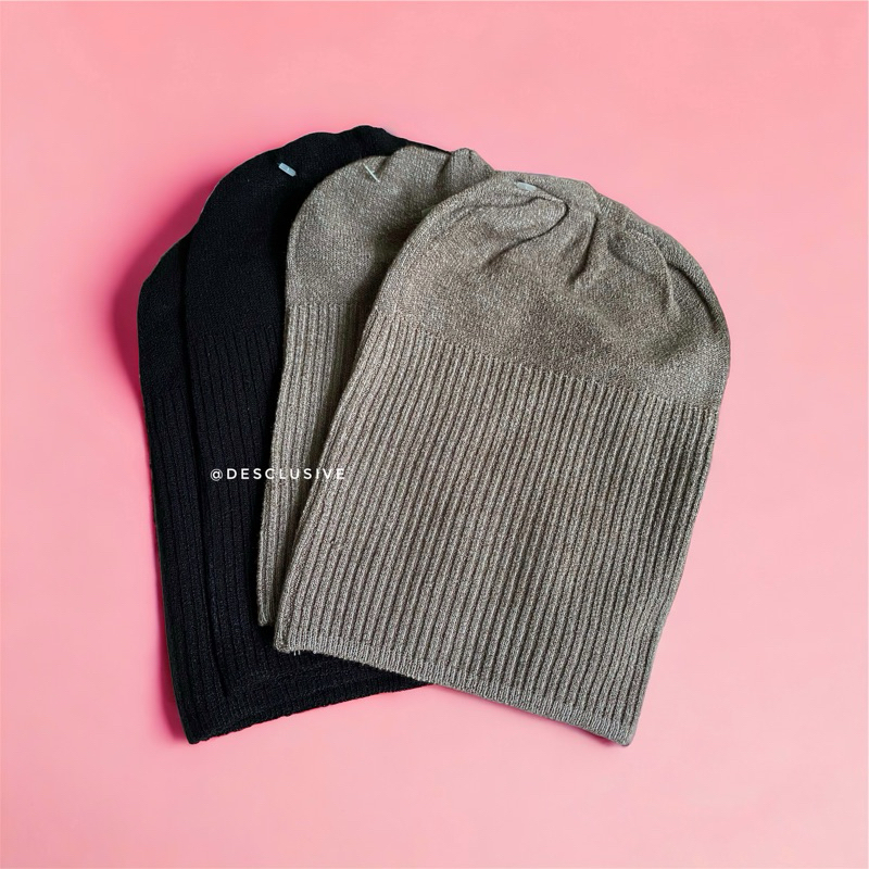 Ciput Rajut Kupluk Premium Anti Pusing / Ciput Kupluk Rajut Premium