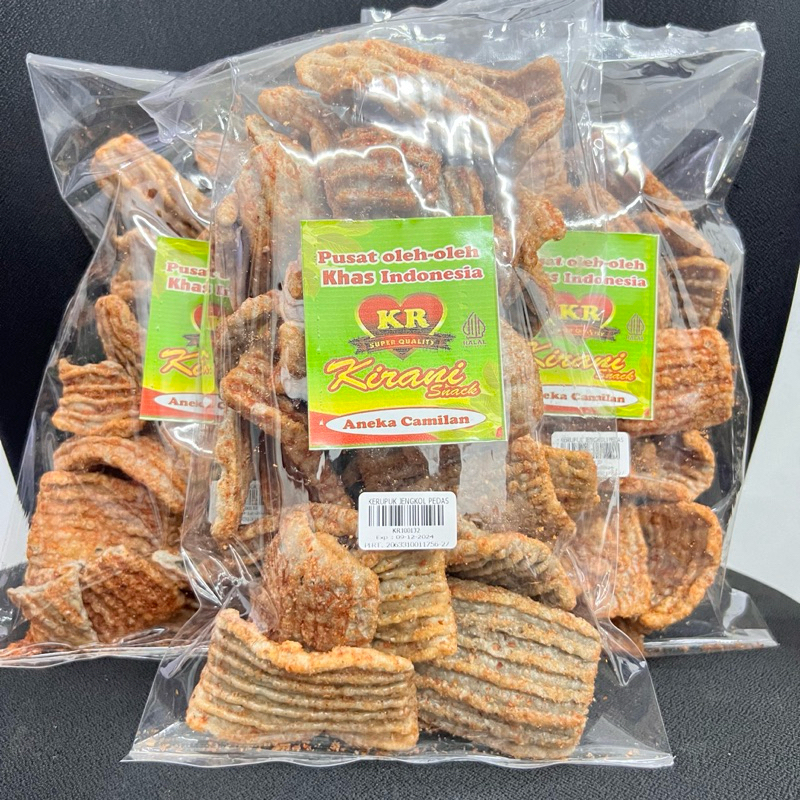 

KERUPUK JENGKOL EXTRA PEDAS