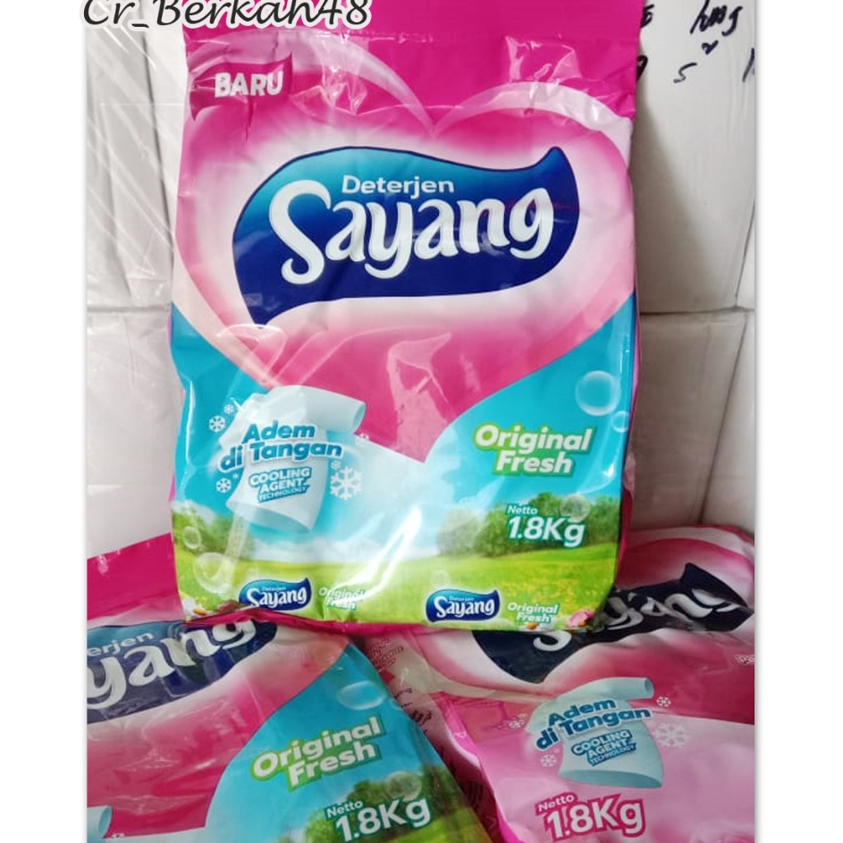 Terbaru Deterjen sayang 1 8 kg promodeterjen bubuk sayang 2kg murah promorinso sayang 1kg gratis ong
