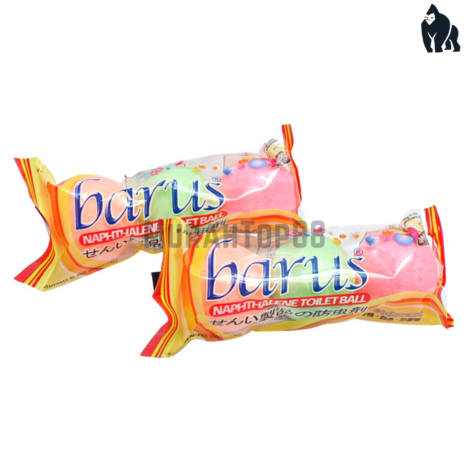 MEGA SALE Kamper Bola Besar isi 3  Kapur Barus Warna Warni  Toilet Ball Pewangi Kamar Mandi