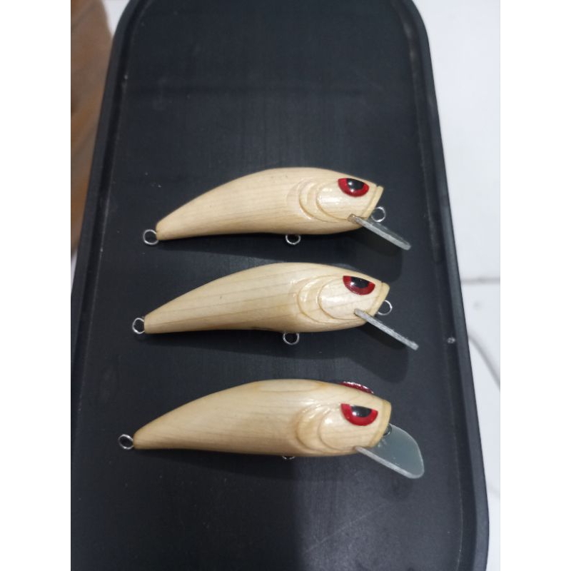 umpan minow kayu floating hand made 4cm