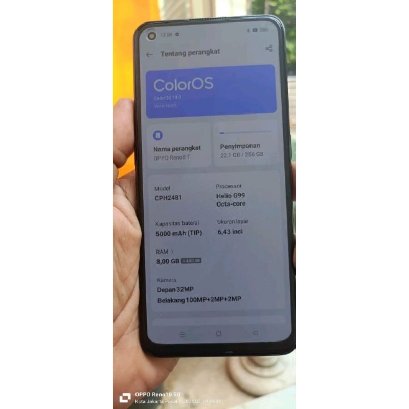 Oppo Reno 8T second original