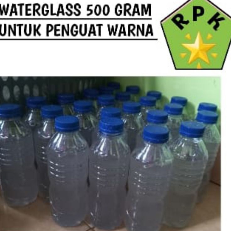 Terbaru WATERGLASS PENGUAT WARNA BATIK 5GRAM