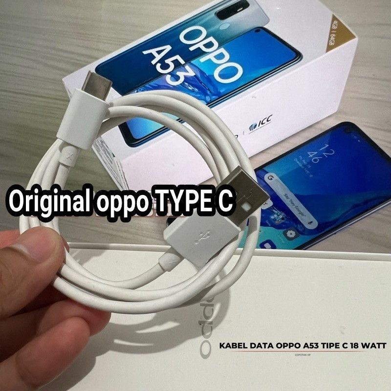 kabel ORI Oppo type c fast charging