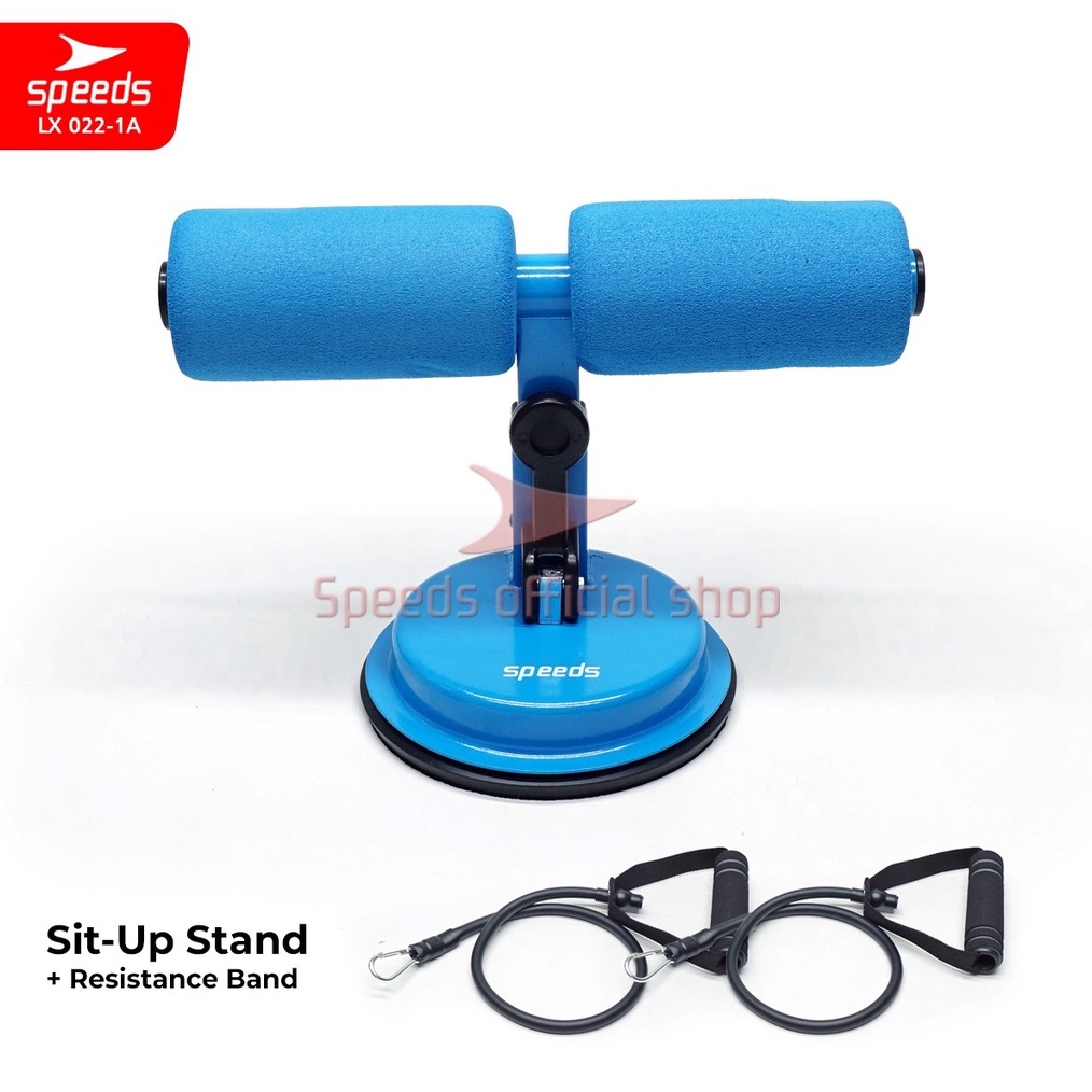 SPEEDS Alat Penahan Kaki Sit Up Stand Holder Dengan Tali Resistance Alat Olahraga Fitness Gym 221A A