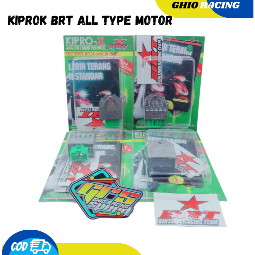 Kiprok Regulator BRT Klx Beat Karbu Mio Karbu Smash Supra Fit Legenda Grand Supra x Vario Karbu GRS